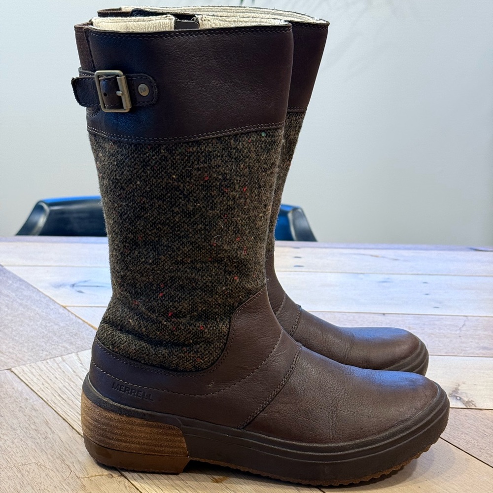 Merrell Brown Winter & Rain Boots
